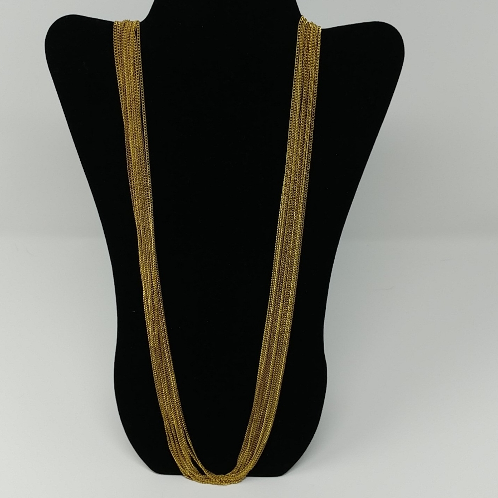 NWT Multi Chain Long Length Necklace